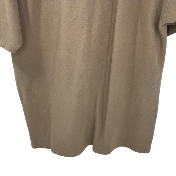 Harley-Davidson Polo Shirt Tan Short Sleeve Small Embroidered Logo Men’s Large - Picture 13 of 14